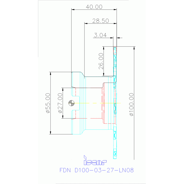 FDN D100-03-27-LN08