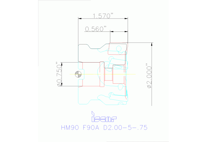 HM90 F90A D2.00-5-.75