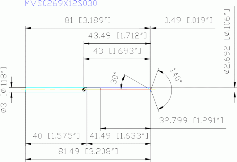 MVS0269X12S030 DP1020