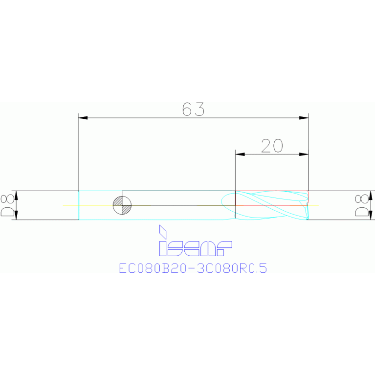 EC080B20-3C08R0.5 IC900
