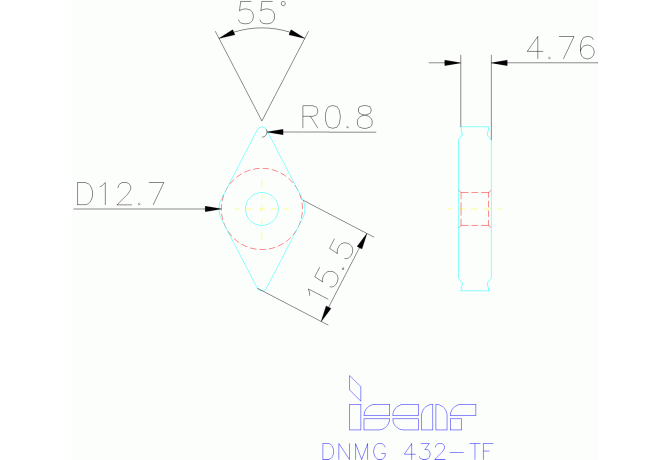 DNMG 150408-TF IC8250