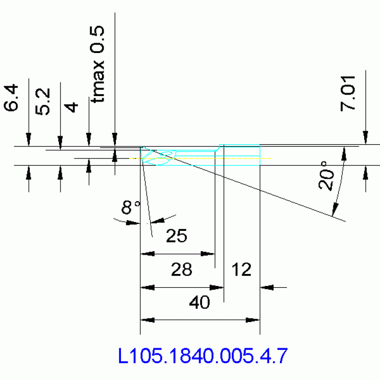 L105.1840.005.4.7 TH35
