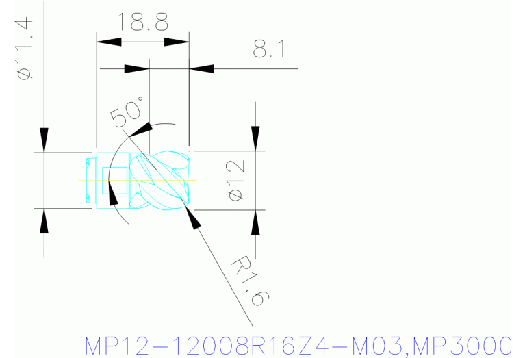 MP12-12008R16Z4-M03 MP3000