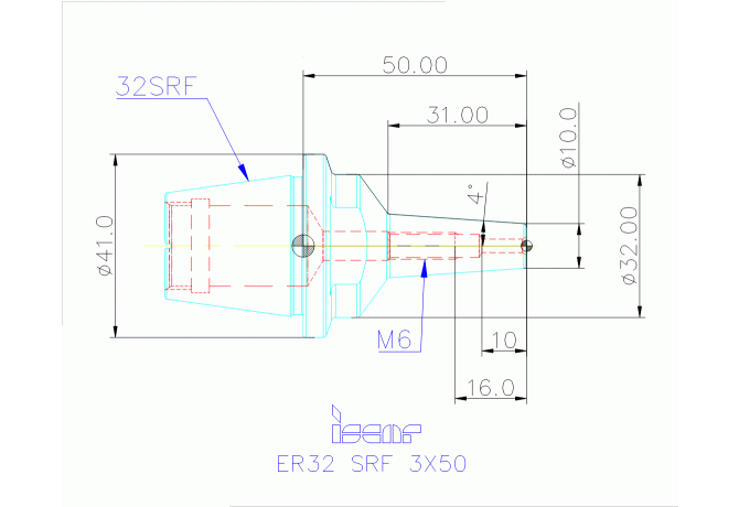 ER32 SRF 3X50