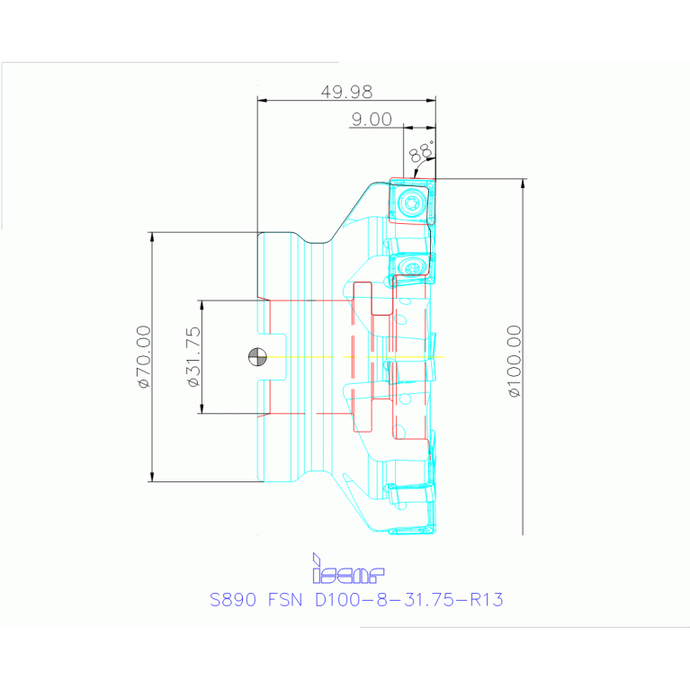 S890 FSN D100-8-31.75-R13