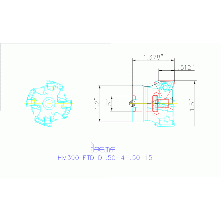 HM390 FTD D1.50-4-.50-15
