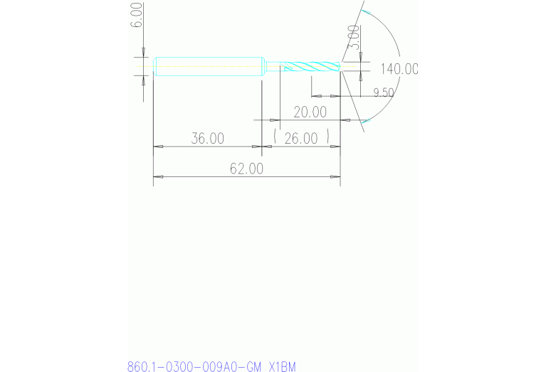 860.1-0300-009A0-GM X1BM