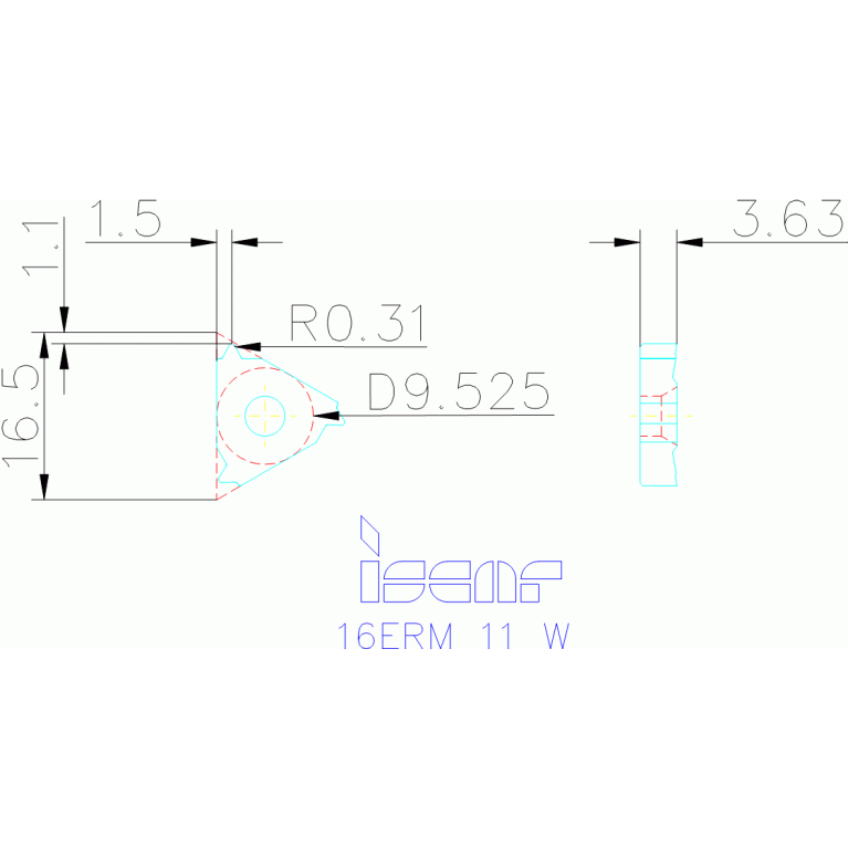 16ERM 11 W IC50M