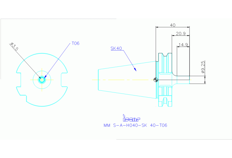 MM S-A-H040-SK 40-T06