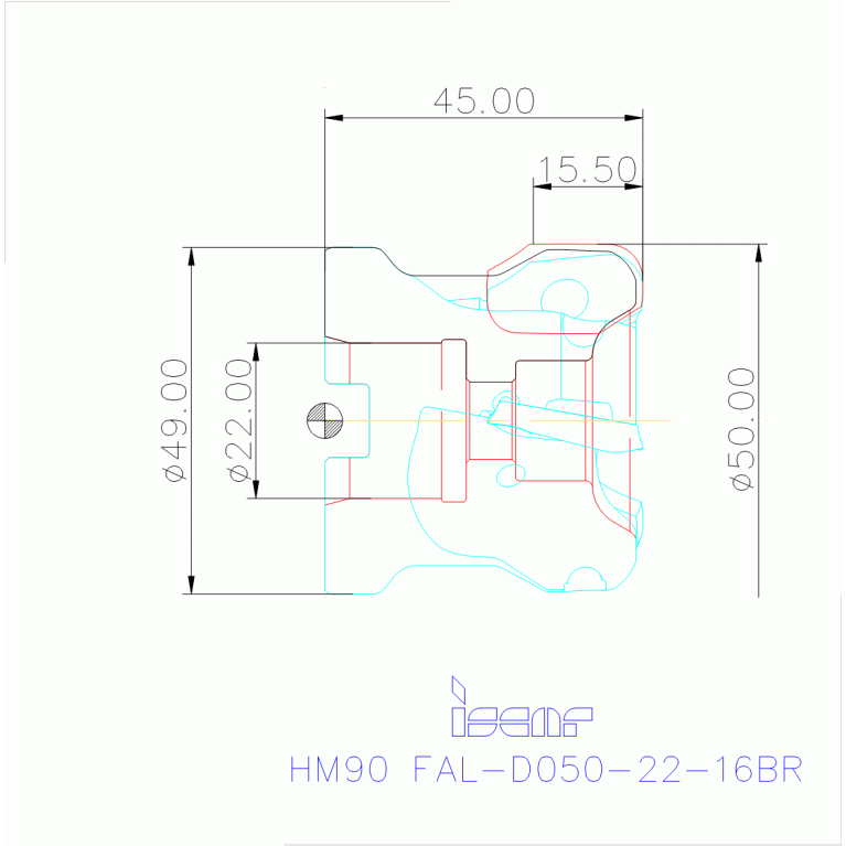HM90 FAL-D050-22-16BR