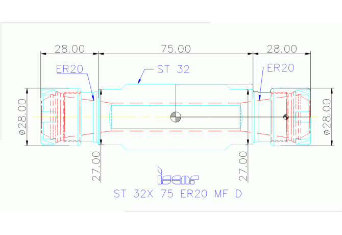 ST 32X 75 ER20 MF D
