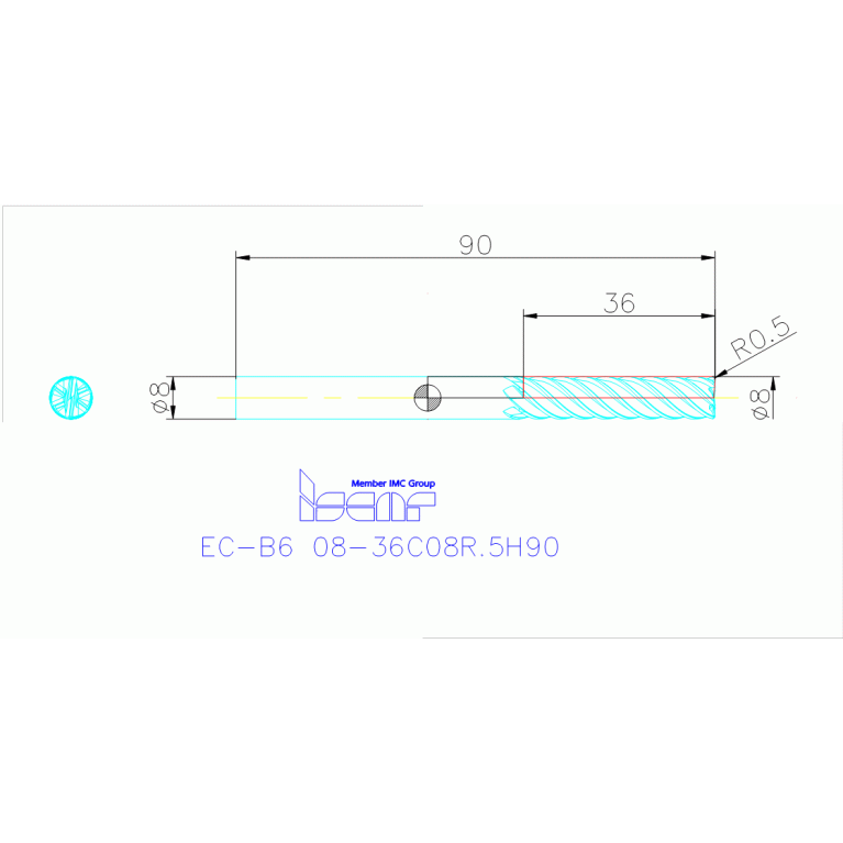 EC-B6 08-36C08R.5H90 IC702