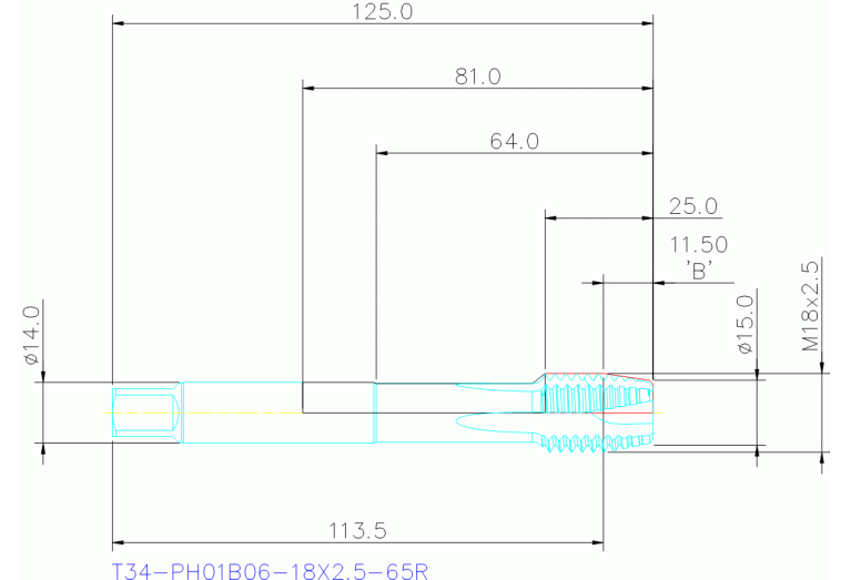 T34-PH01B06-18X2.5-65R