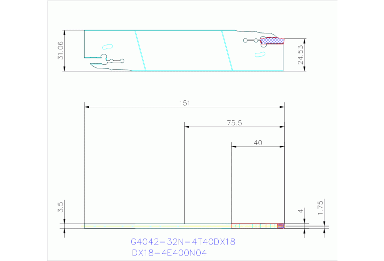 G4042-32N-4T40DX18