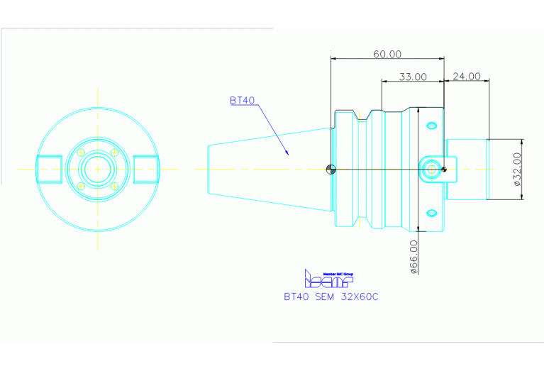 BT40 SEM 32X60C