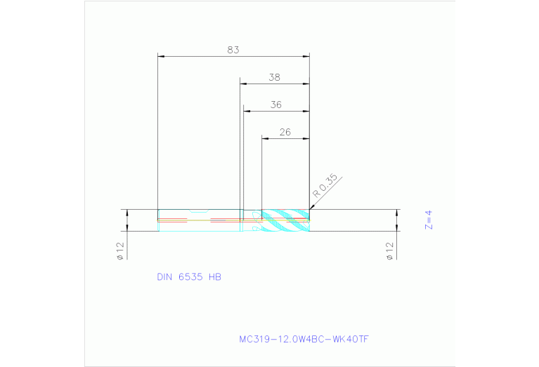 MC319-12.0W4BC-WK40TF