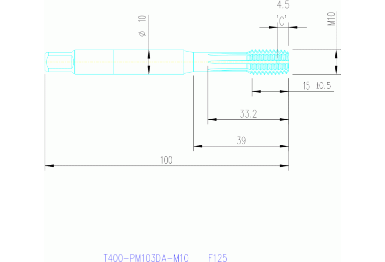T400-PM103DA-M10 F125