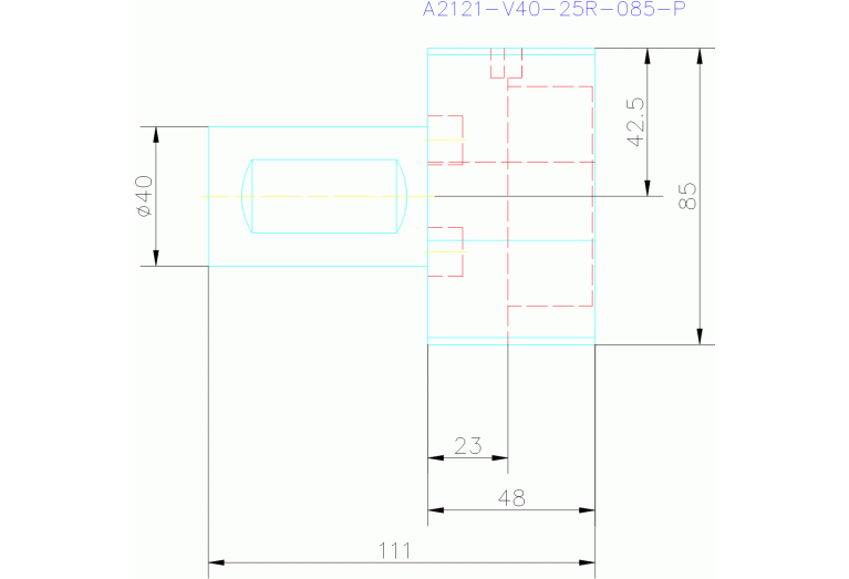 A2121-V40-25R-085-P