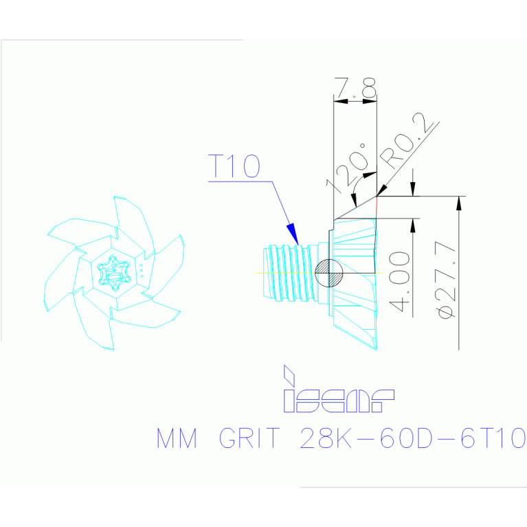 MM GRIT 28K-60D-6T10 IC528