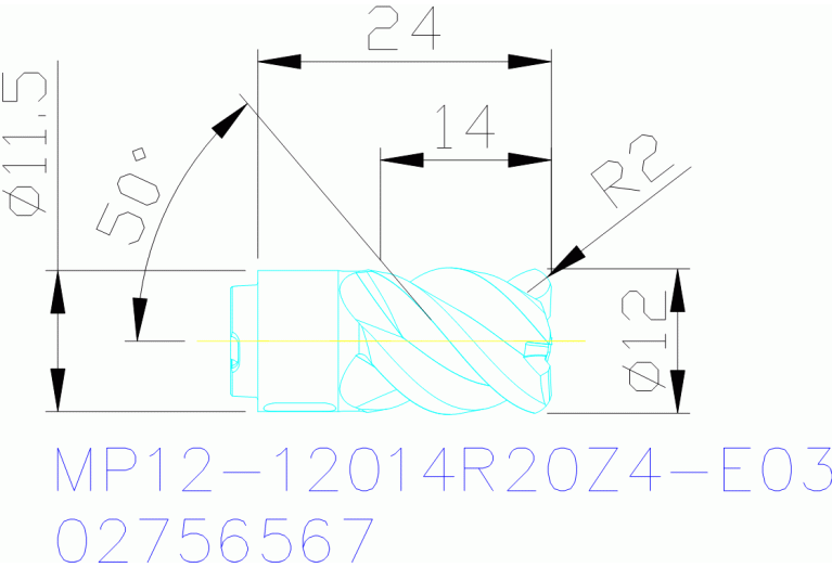 MP12-12014R20Z4-E03 F40M