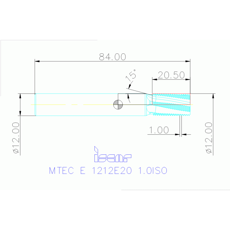 MTEC E 1212E20 1.0ISO IC908