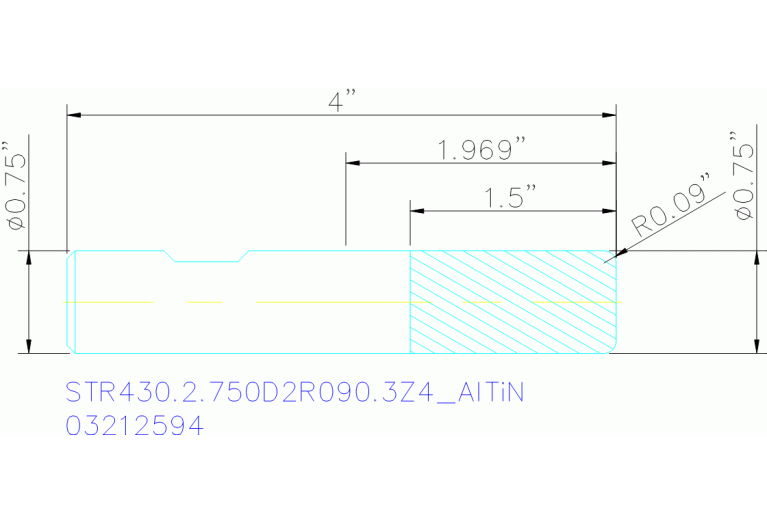 STR430.2.750D2R090.3Z4 ALTIN