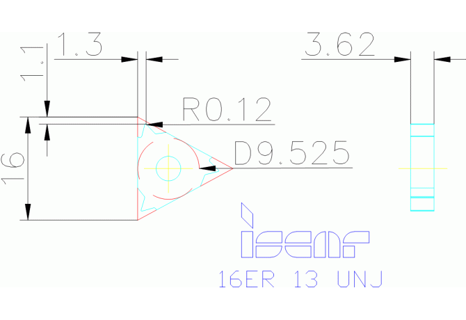 16ER 13 UNJ IC908