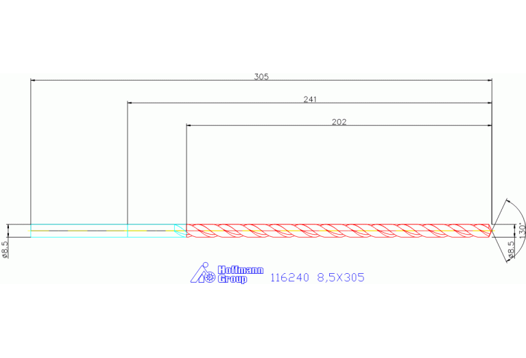 116240 8,5X305