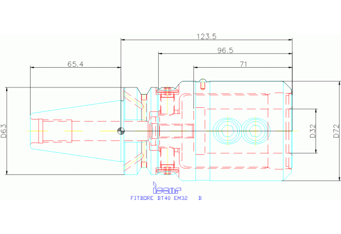 FITBORE BT40 EM32 B