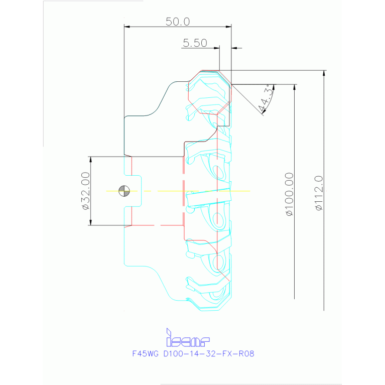 F45WG D100-14-32-FX-R08