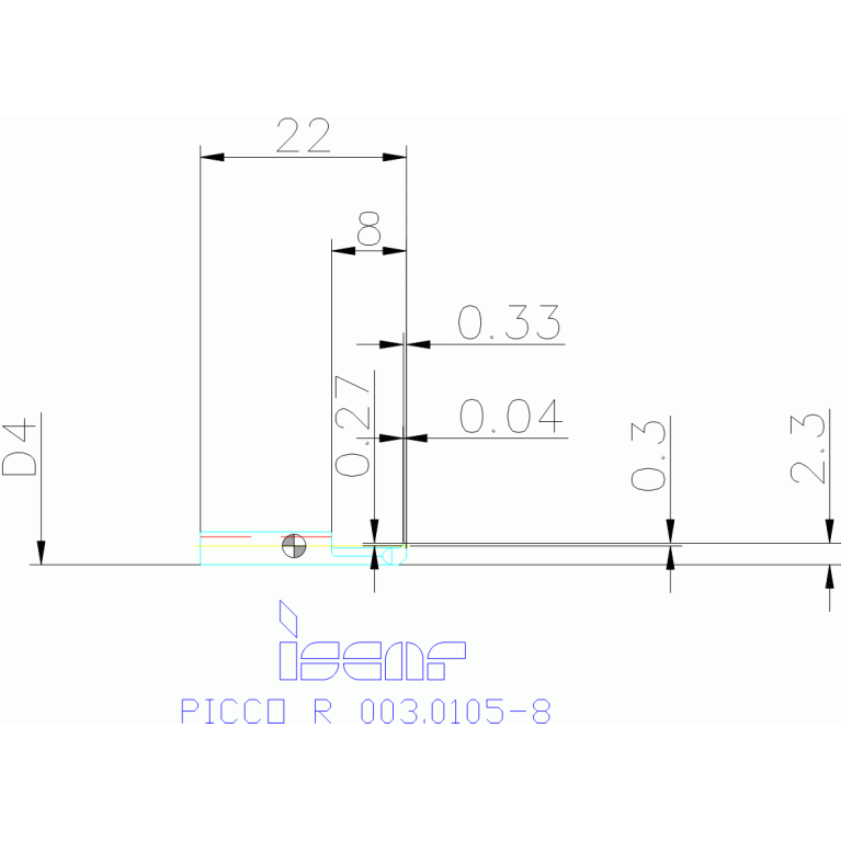 PICCO R 003.0105-8 IC908