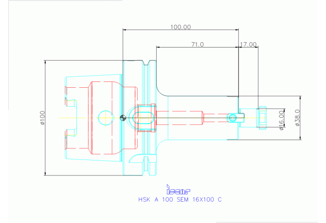 HSK A100 SEM16X100C