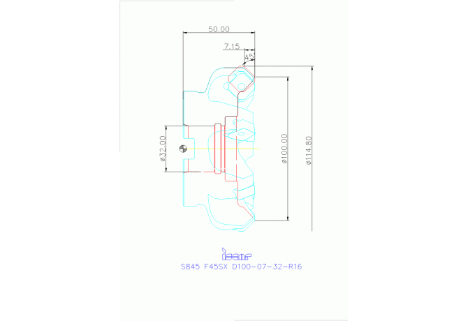 S845 F45SX D100-07-32-R16
