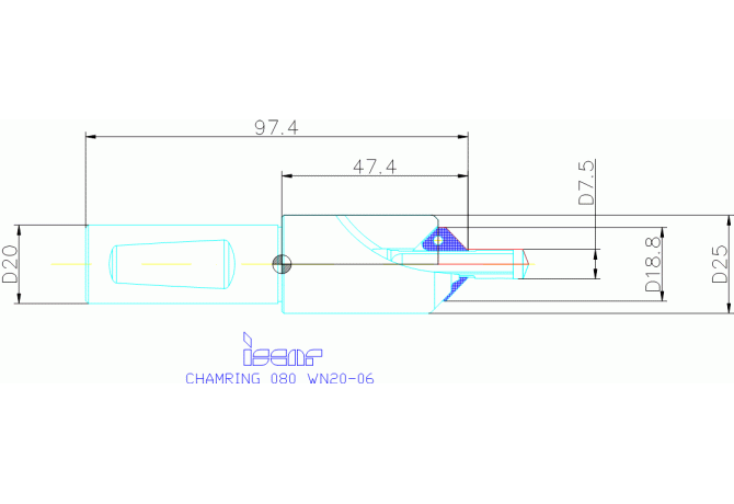 CHAMRING 080-WN20-06