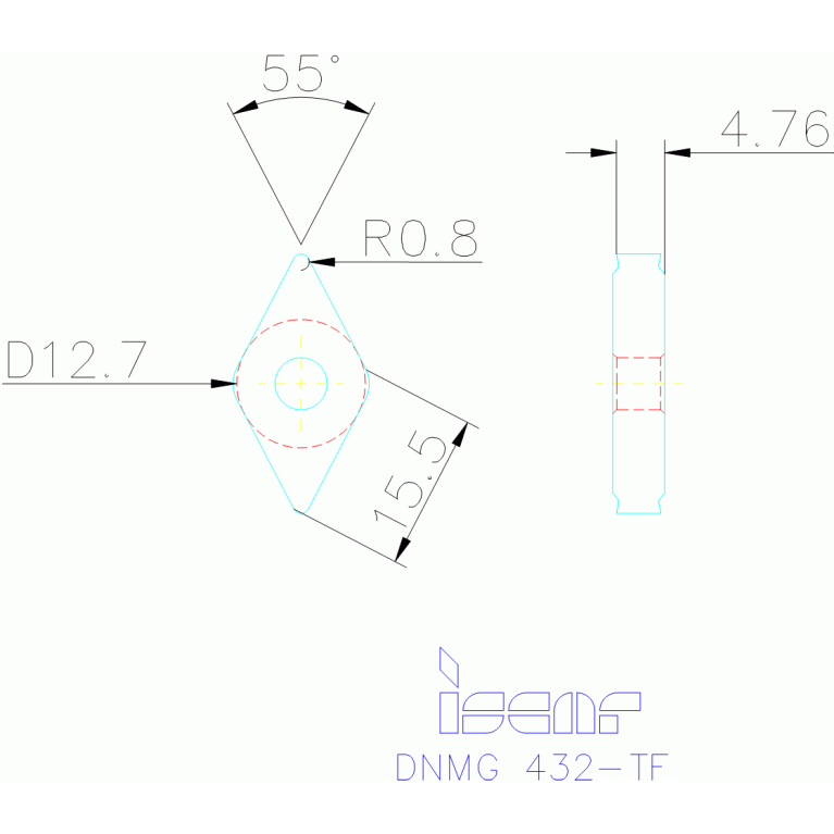 DNMG 150408-TF IC8250