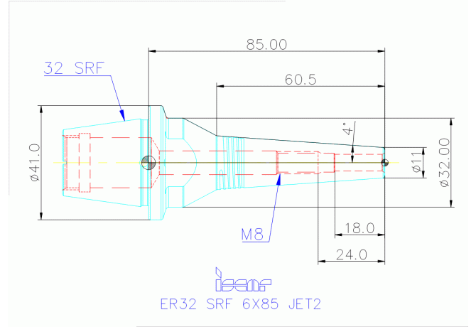 ER32 SRF 6X85 JET2