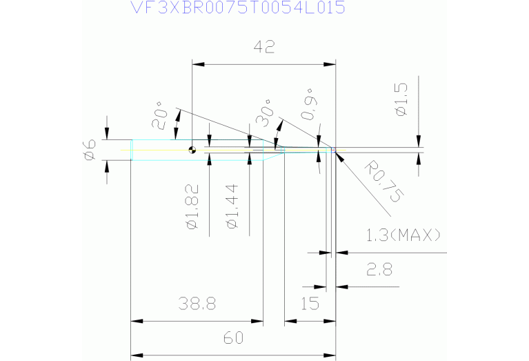 VF3XBR0075T0054L015