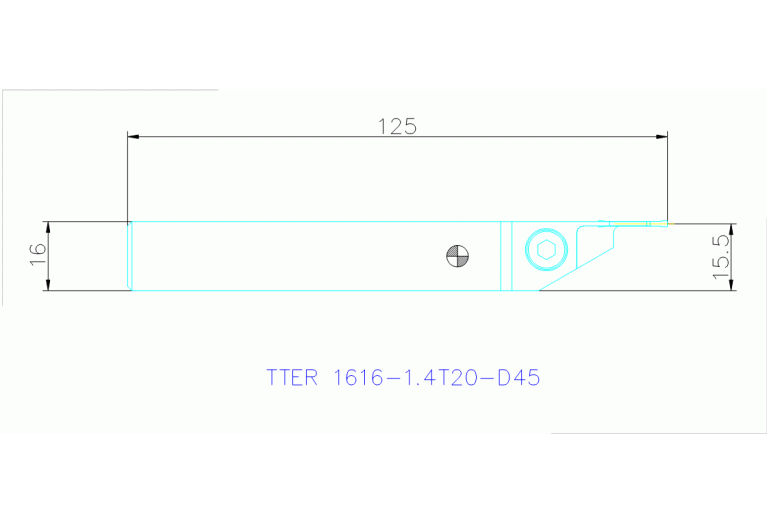 TTER 1616-1,4T20-D45