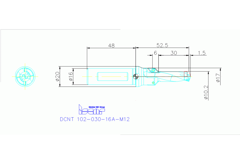 DCNT 102-030-16A-M12