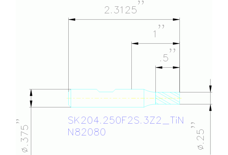SK204.250F2S.3Z2 TIN