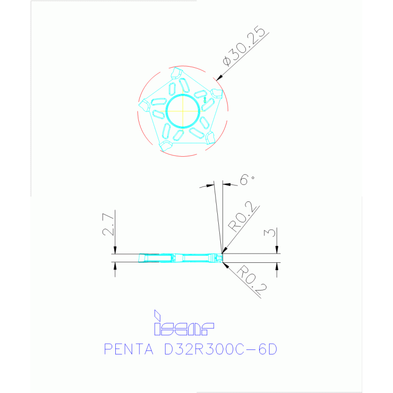 PENTA D32R300C-6D IC808G
