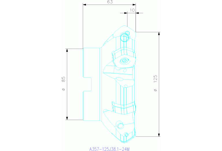 A357-125J38.1-24M