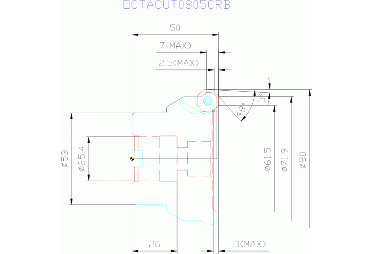 OCTACUT0805CRB
