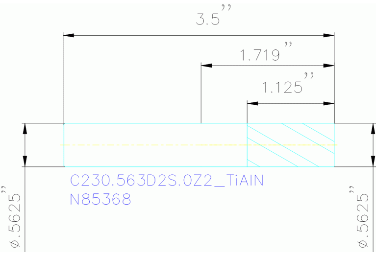 C230.563D2S.0Z2 TIALN