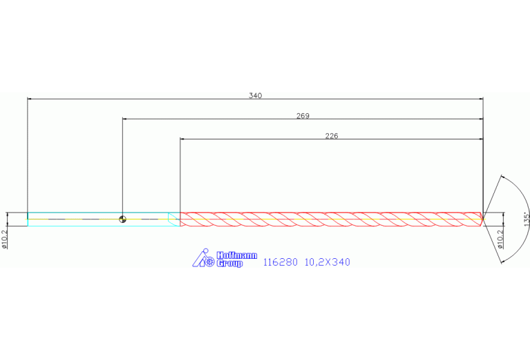 116280 10,2X340