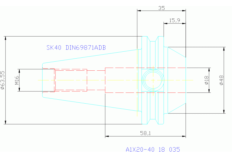 A1X20-40 18 035