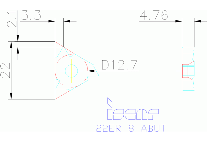22ER 8 ABUT IC250