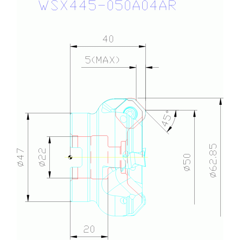 WSX445-050A04AR