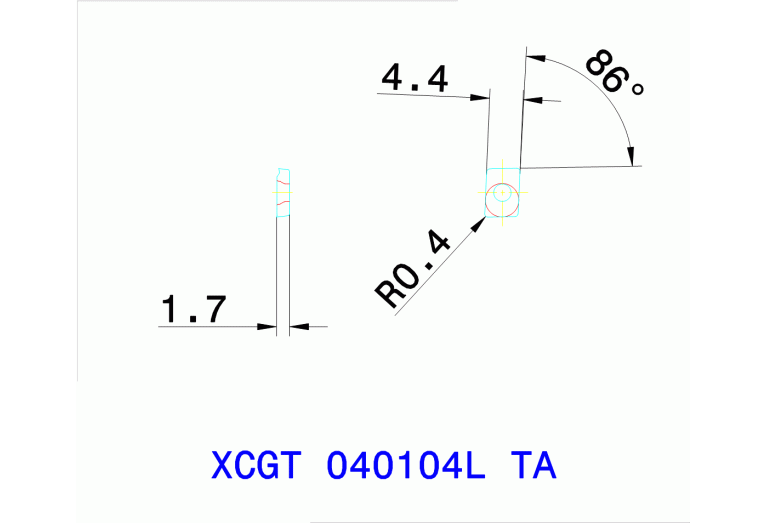 XCGT 040104L TA K10