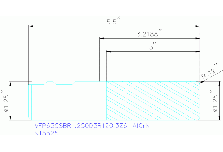 VFP635SBR1.250D3R120.3Z6 ALCRN